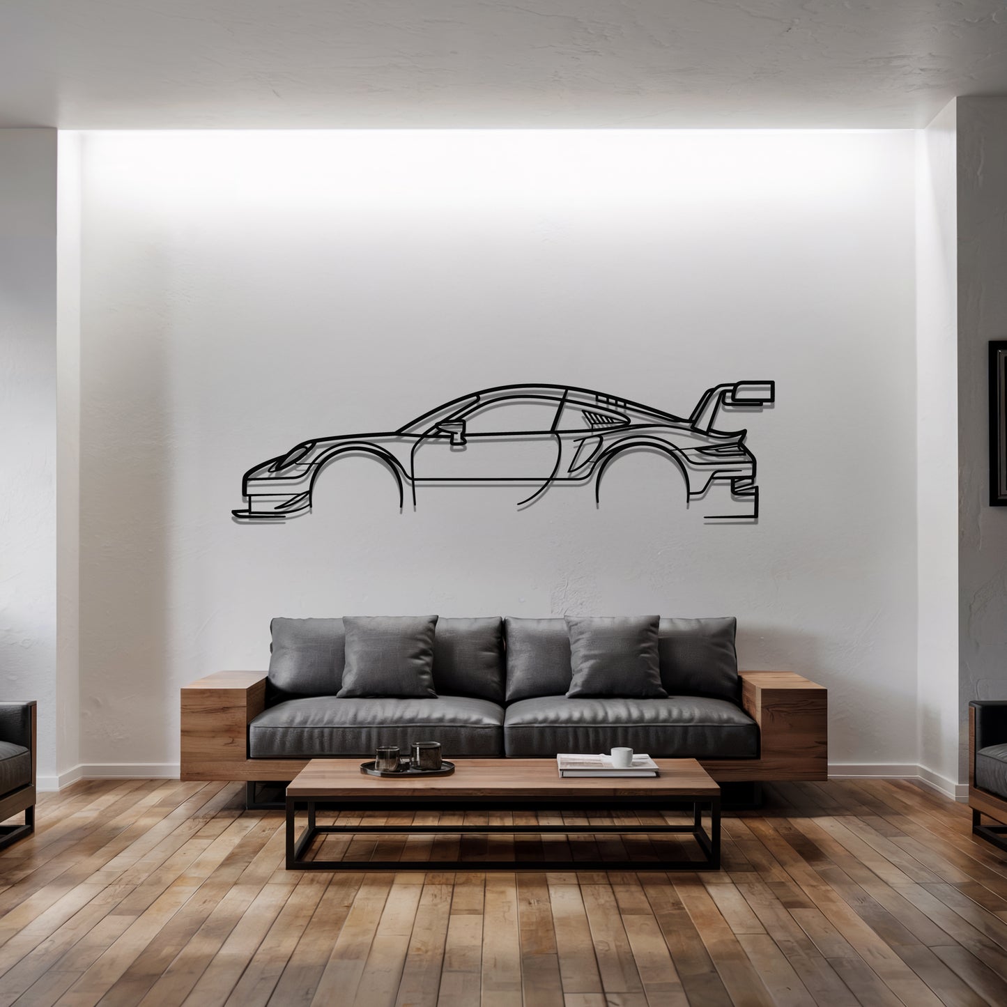 911 RSR (991) - Metal Wall Art