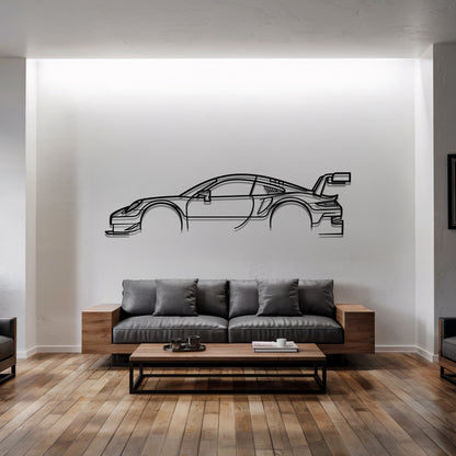 911 RSR (991) - Metal Wall Art