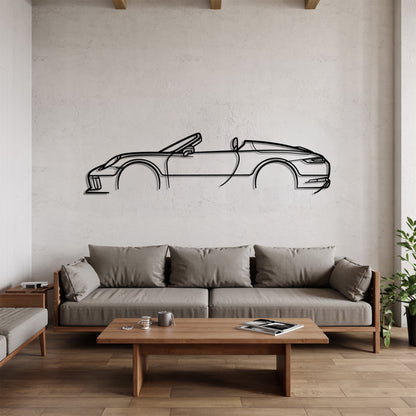 911 Speedster (991.2) - Metal Wall Art