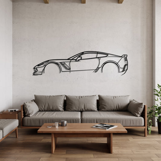 Corvette Z06 (C7) - Metal Wall Art