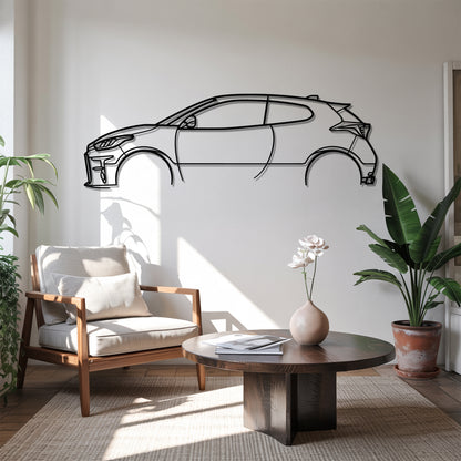 GR Yaris - Metal Wall Art