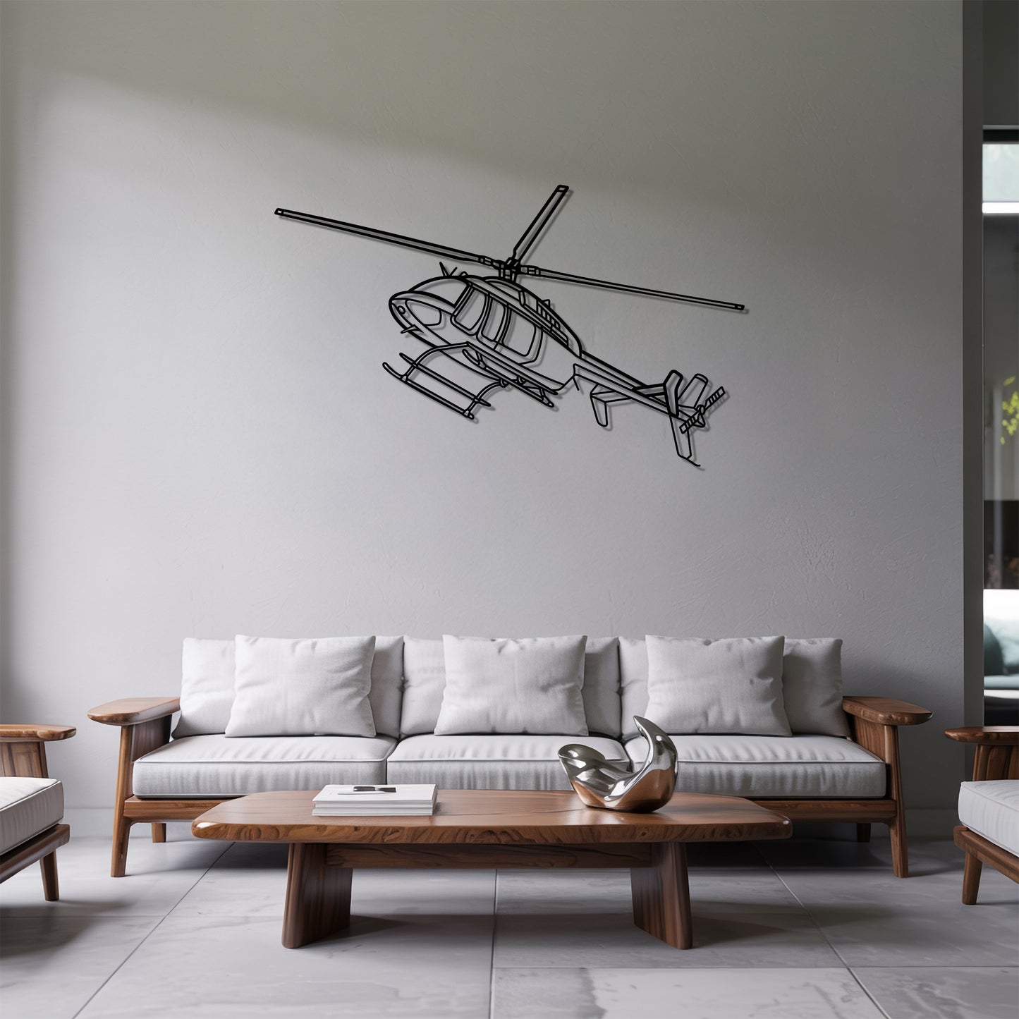 407 GX - Metal Wall Art