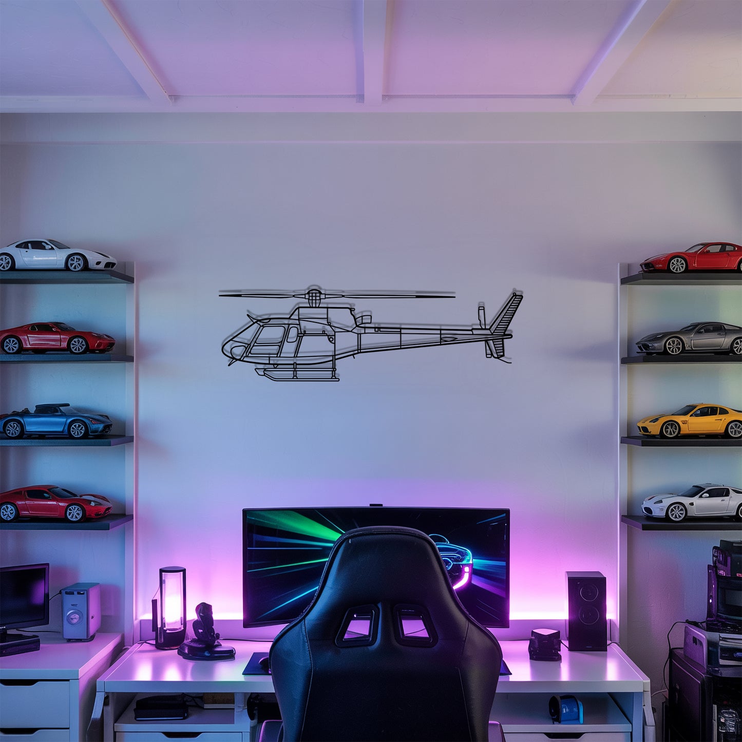 AS 350 B3 - Metal Wall Art