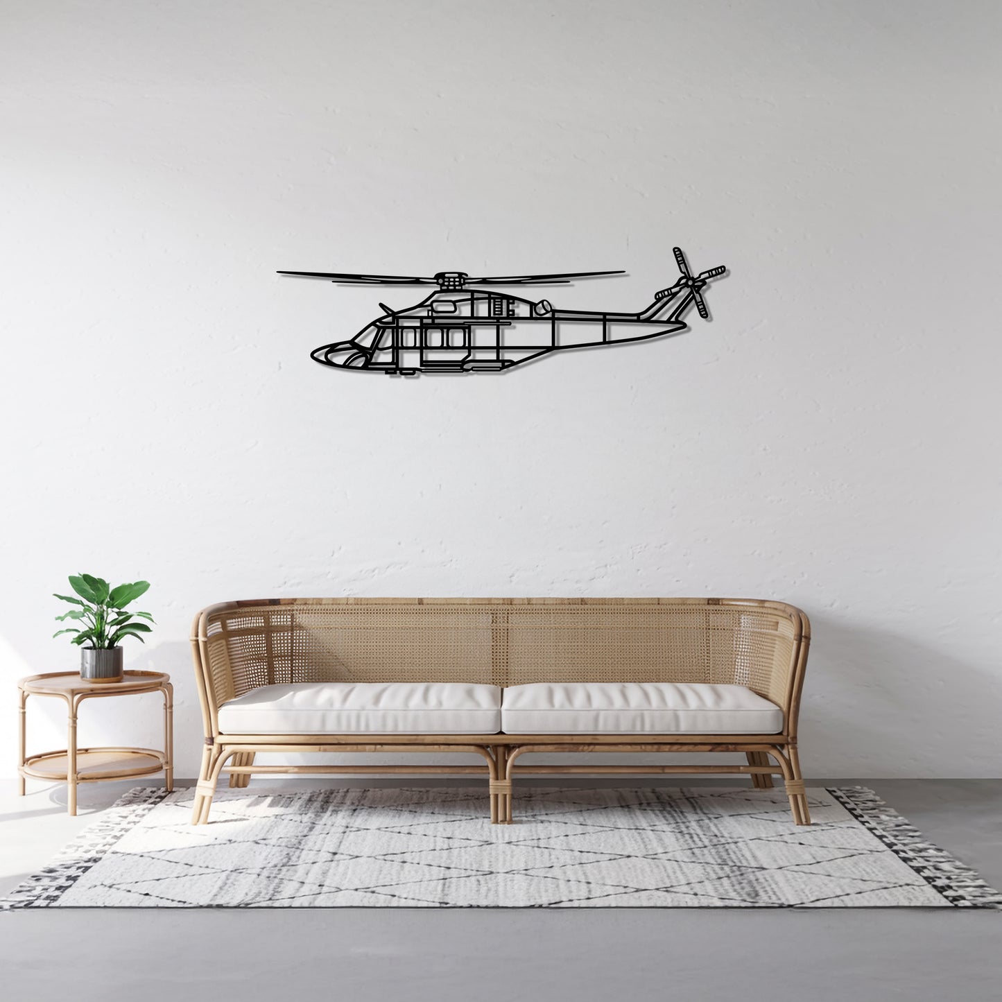 AW139 - Metal Wall Art