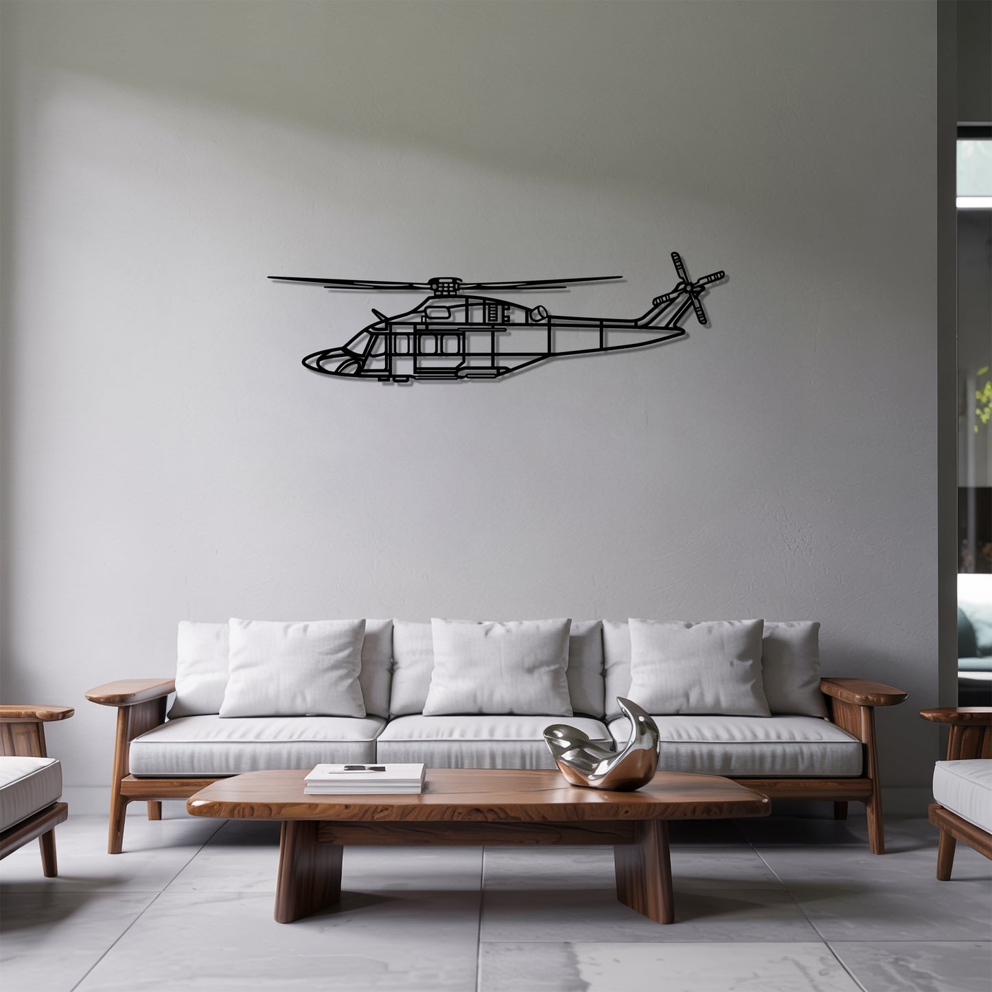 AW139 - Metal Wall Art
