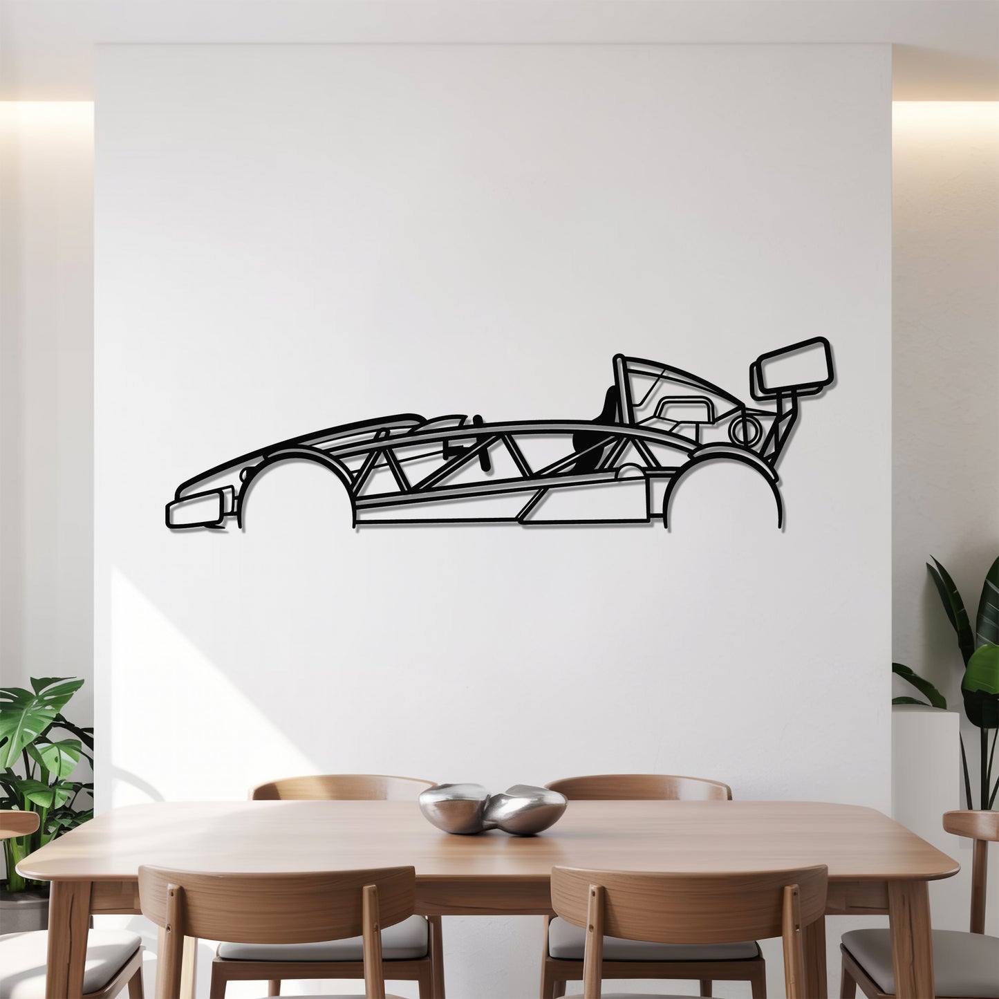 Atom 500 V8 - Metal Wall Art