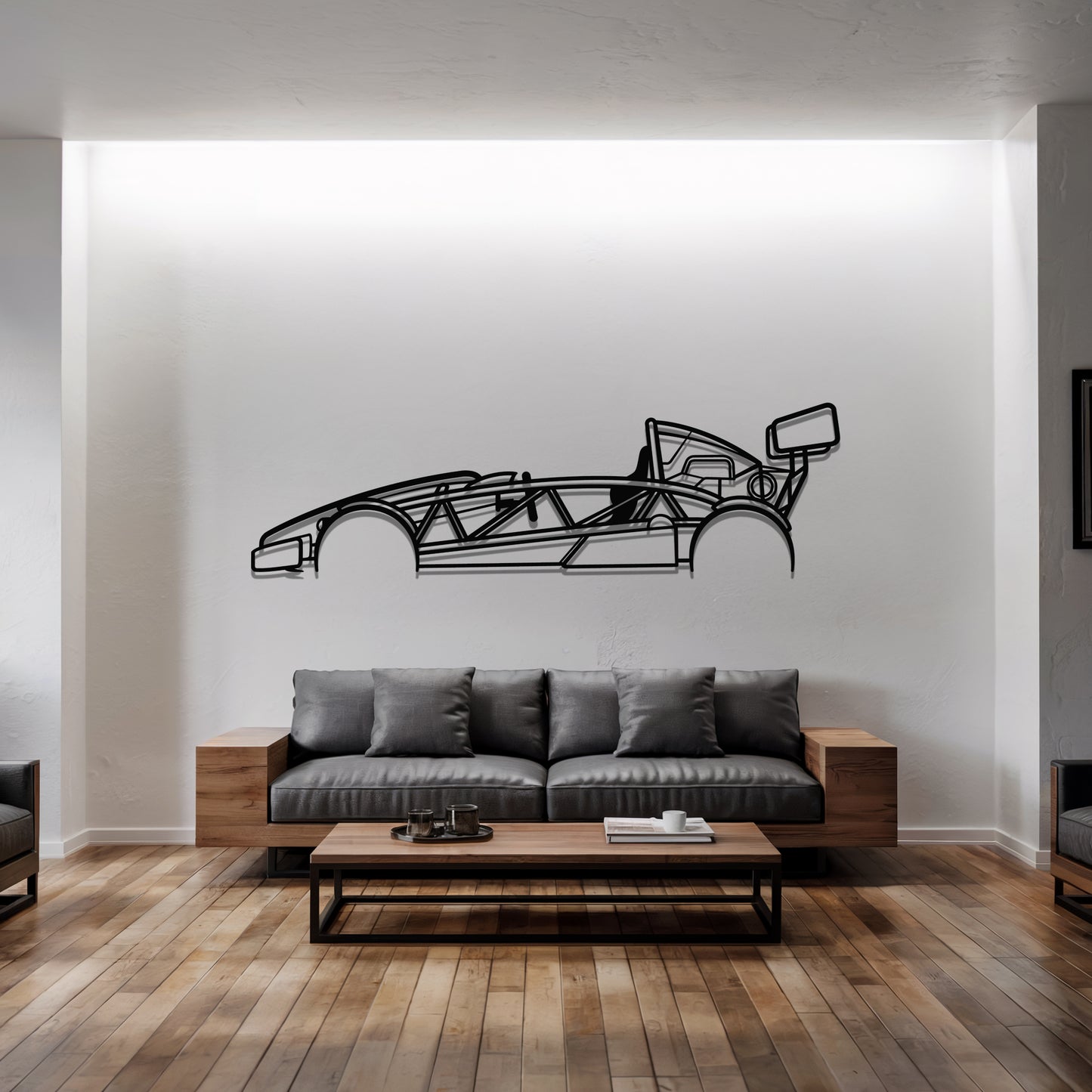 Atom 500 V8 - Metal Wall Art