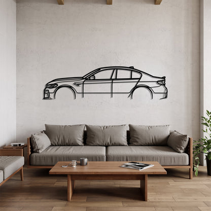F90 M5 LCI - Metal Wall Art