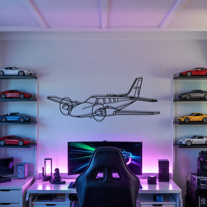 Baron 58  - Metal Wall Art