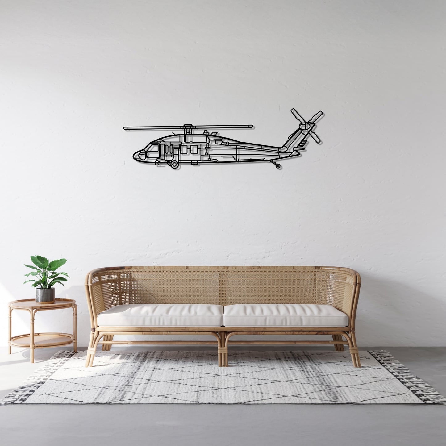 Black Hawk - Metal Wall Art