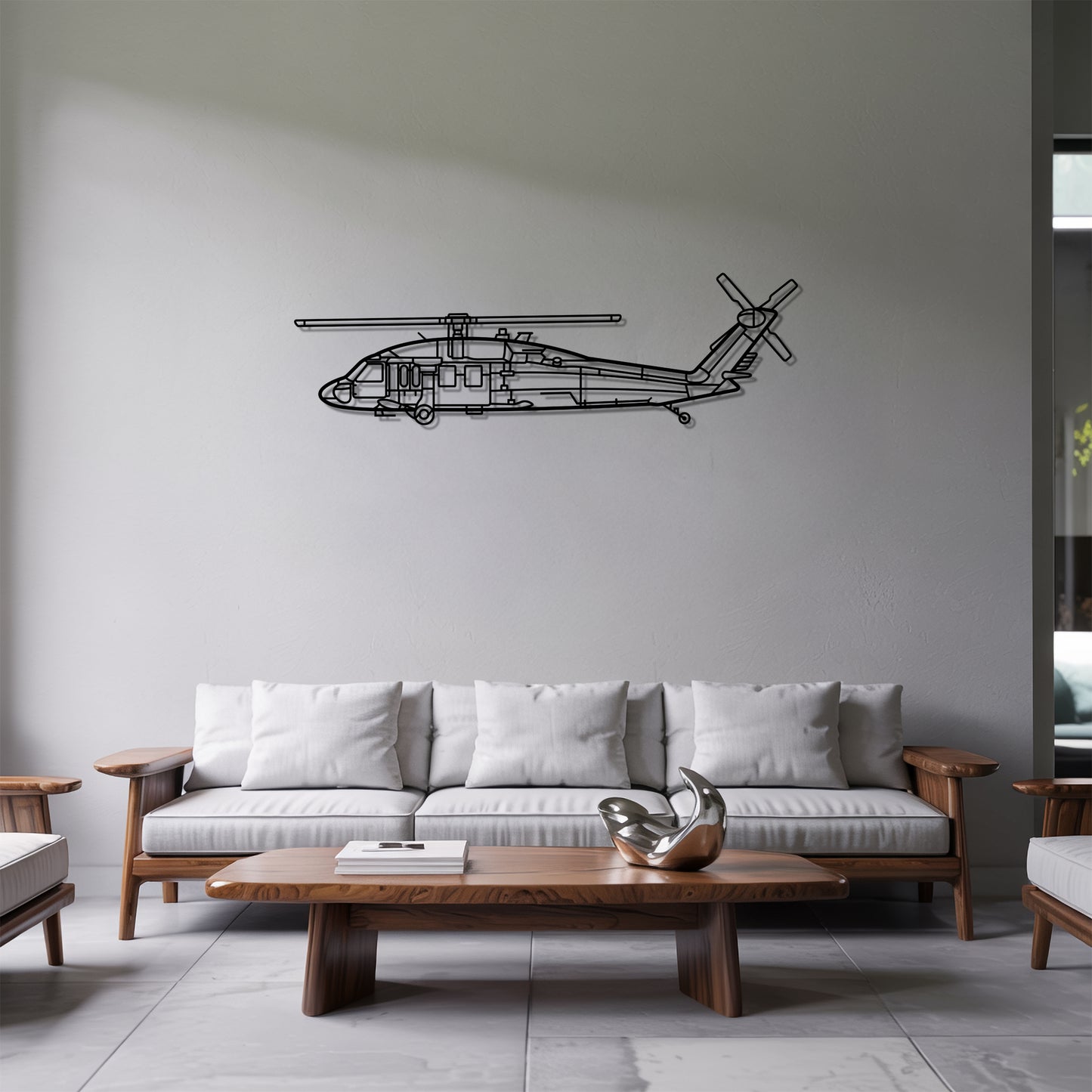 Black Hawk - Metal Wall Art