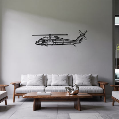 Black Hawk - Metal Wall Art
