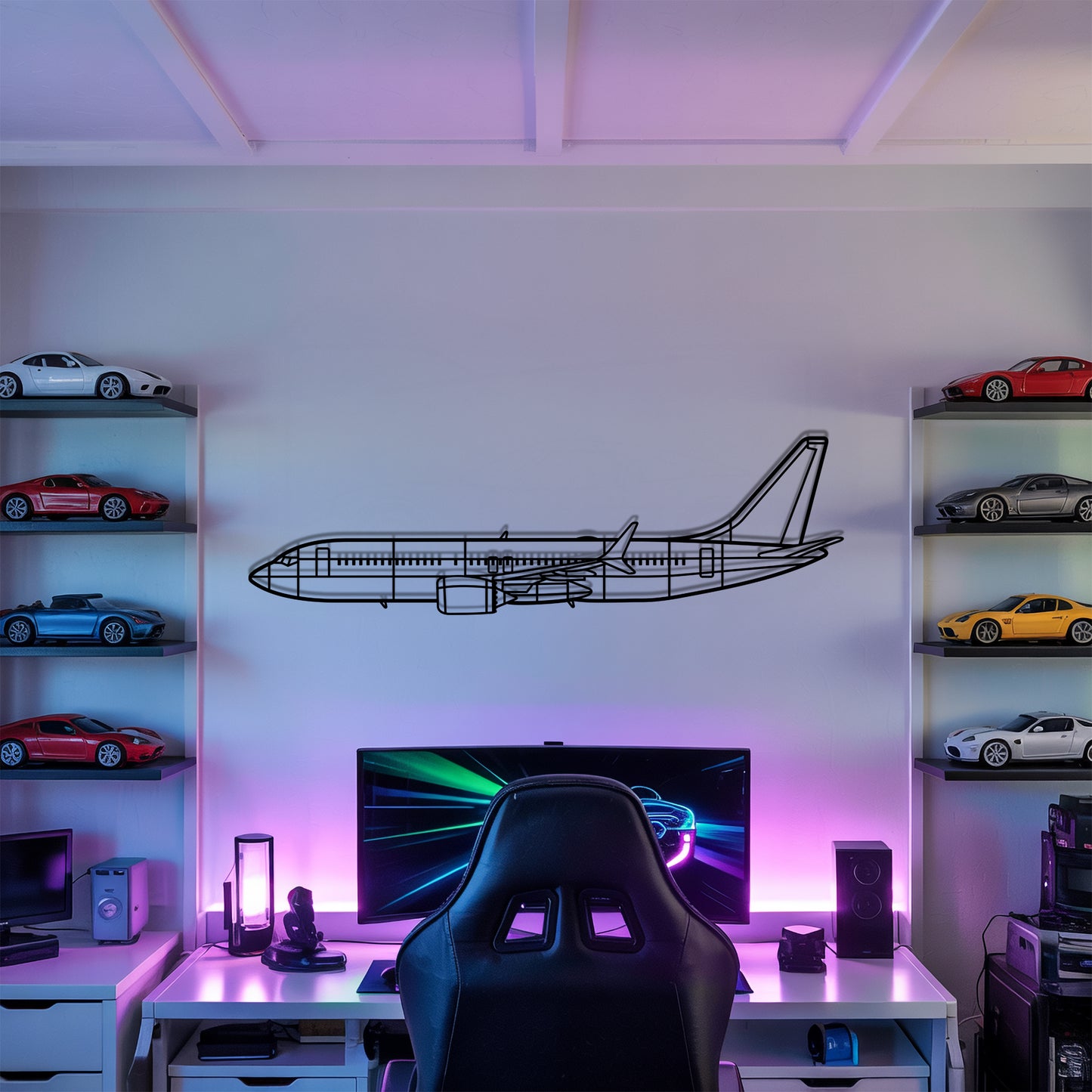 737 - Metal Wall Art