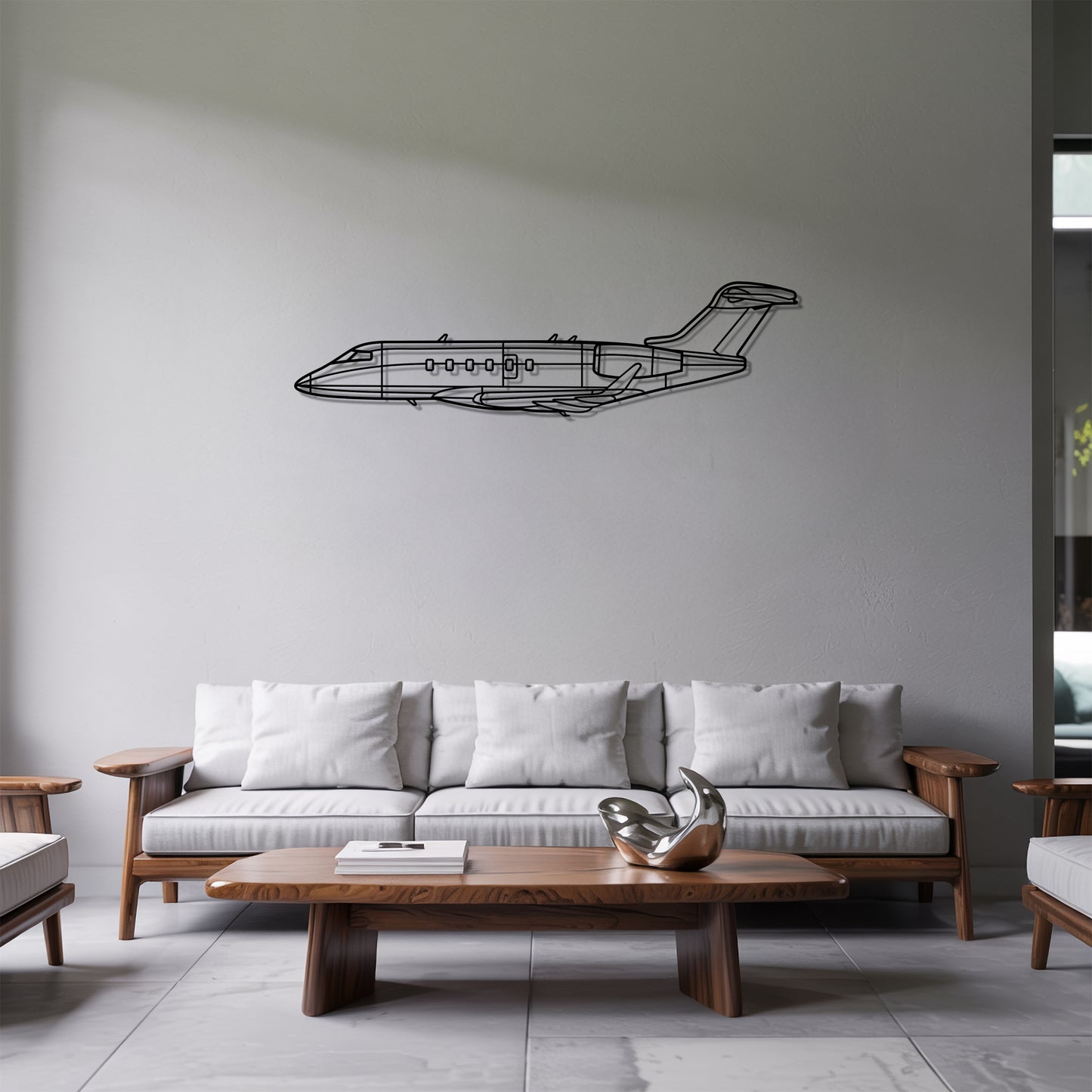 Challenger 350 - Metal Wall Art