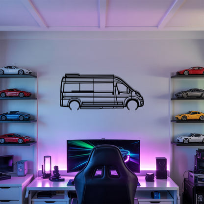 Zion - Camper/RV Silhouette - Motorhome Metal Wall Art - Laser-Cut Camping Decor - Road Trip Life