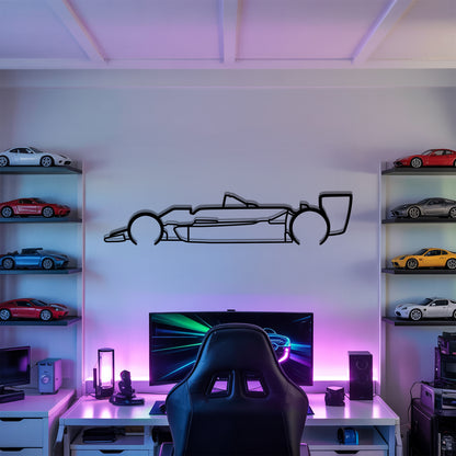1978 Type 79 F1 - Grand Prix-Style Racing Car Silhouette - Minimalist Metal Wall Art - Laser-Cut Steel Decor
