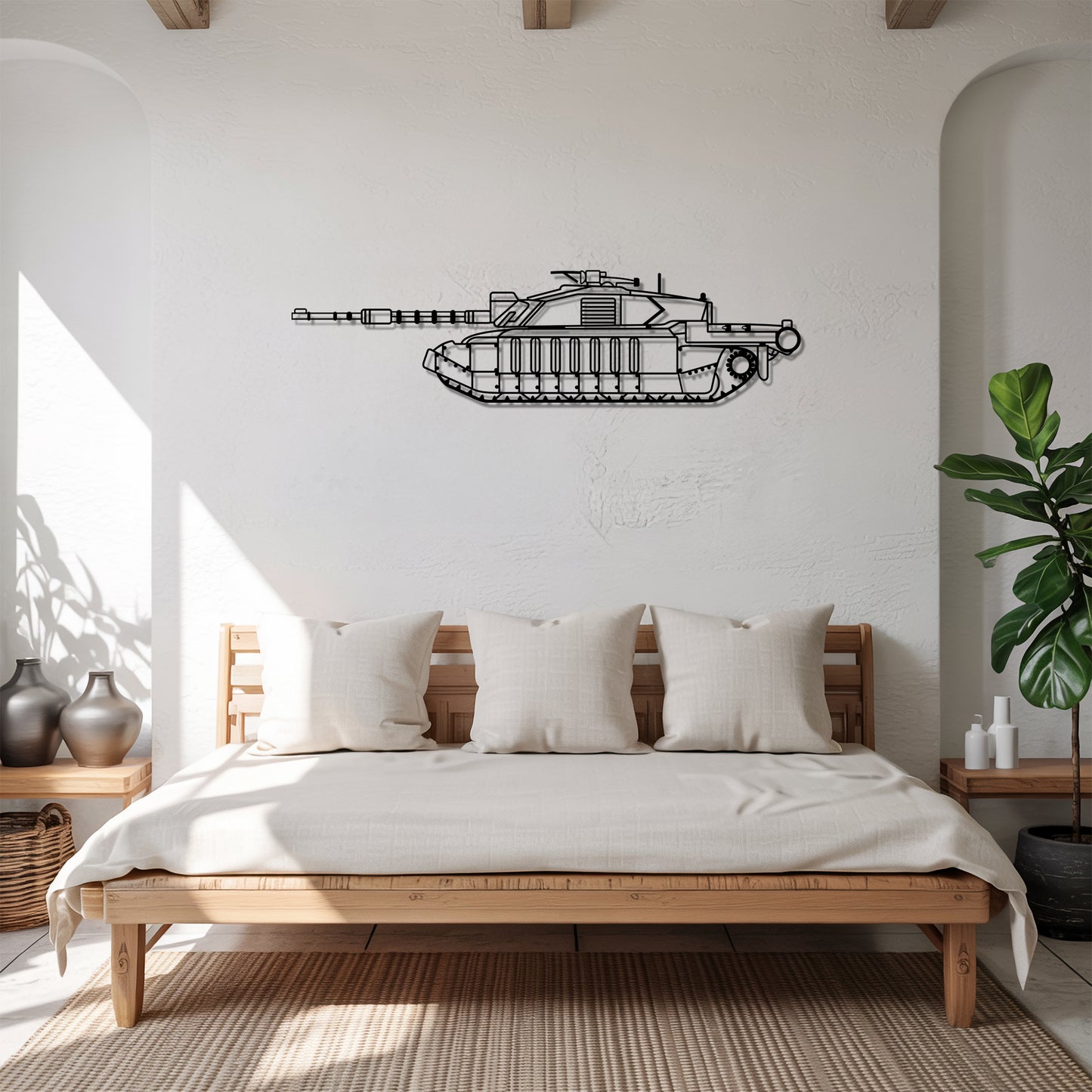 Challenger 2 - Metal Wall Art