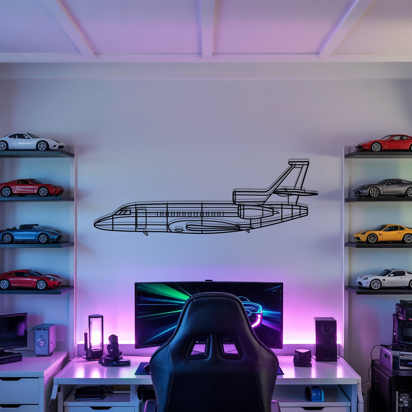 Falcon 900ex - Metal Wall Art