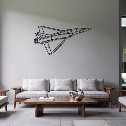 Mirage 2000c - Metal Wall Art