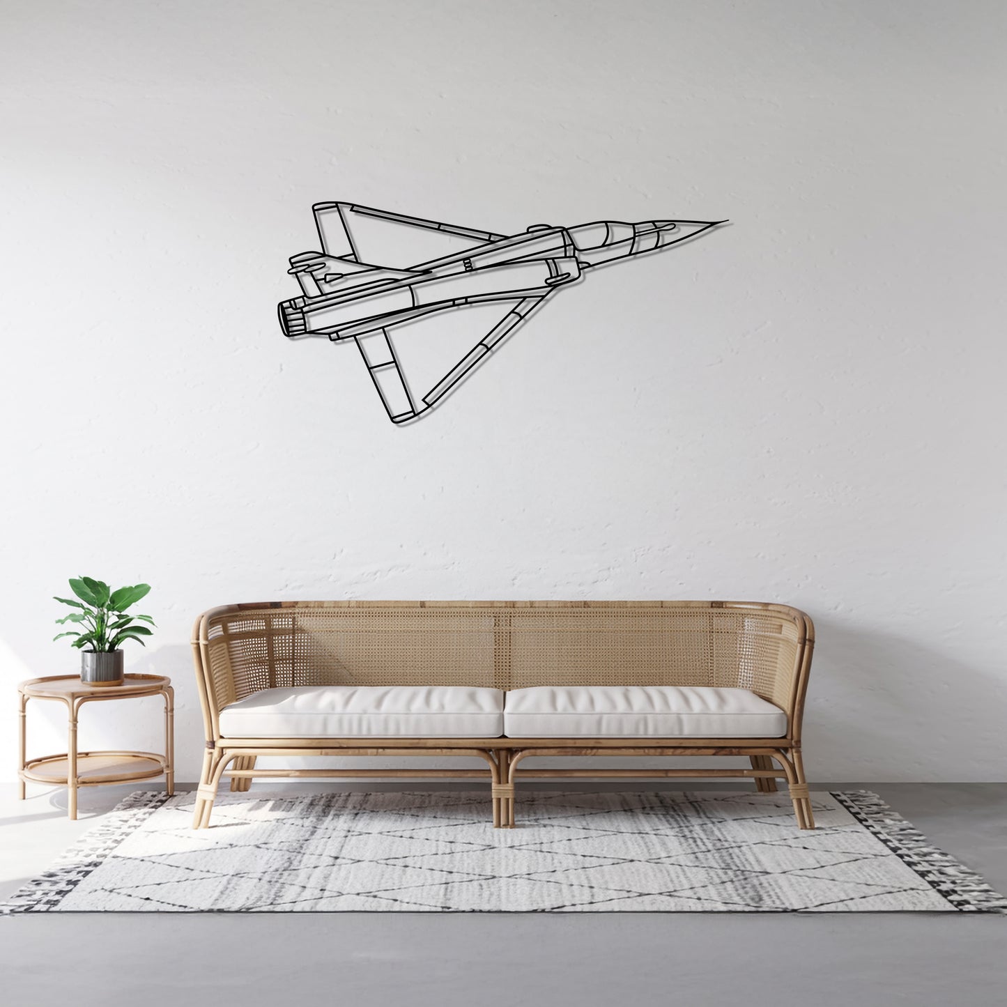 Mirage 2000c - Metal Wall Art
