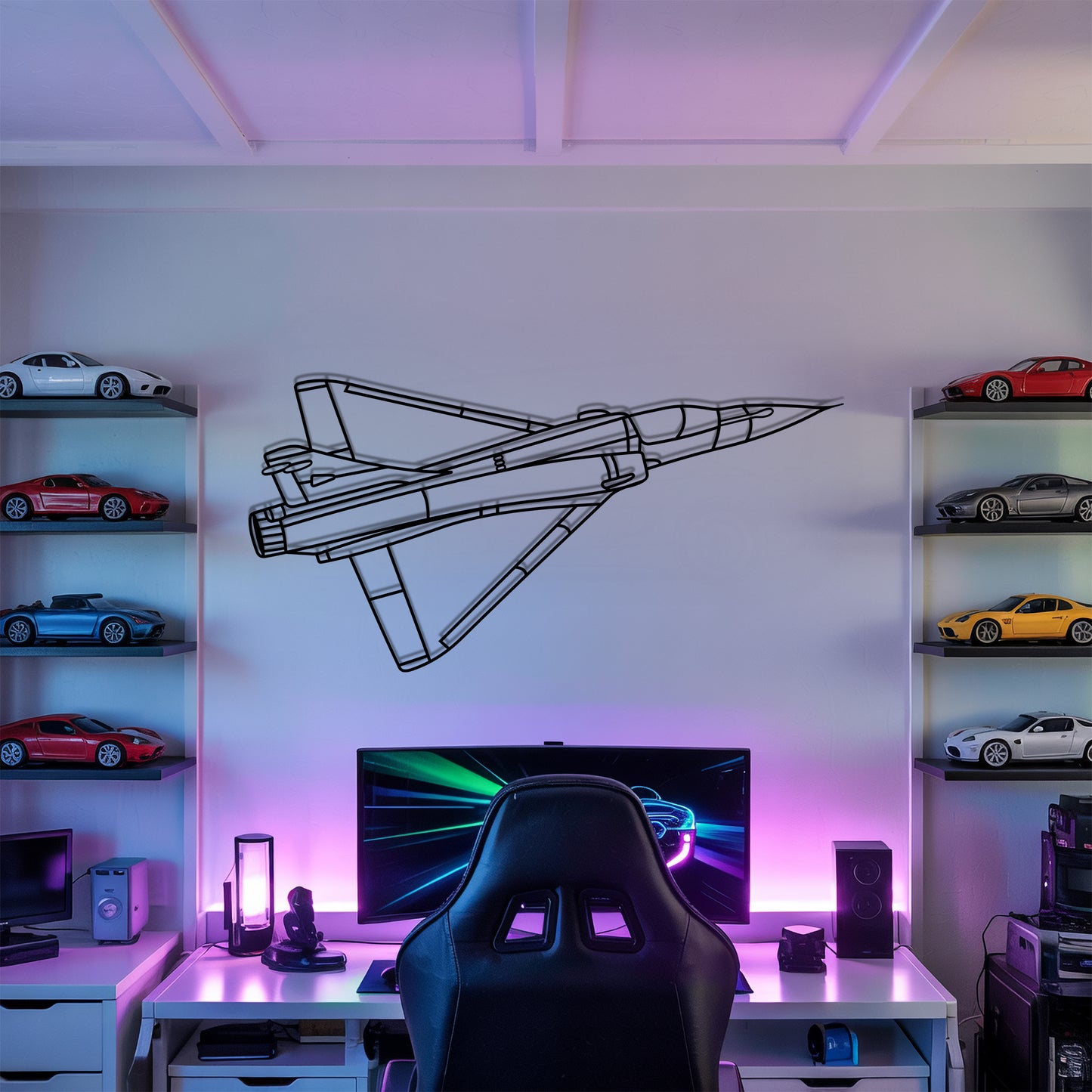 Mirage 2000c - Metal Wall Art
