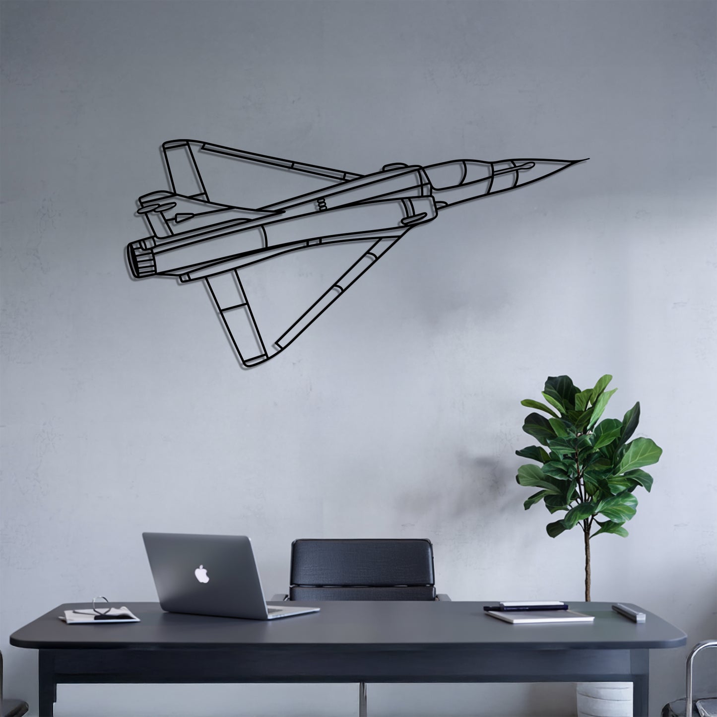 Mirage 2000c - Metal Wall Art