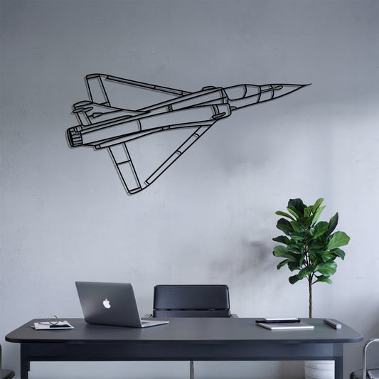 Mirage 2000c - Metal Wall Art