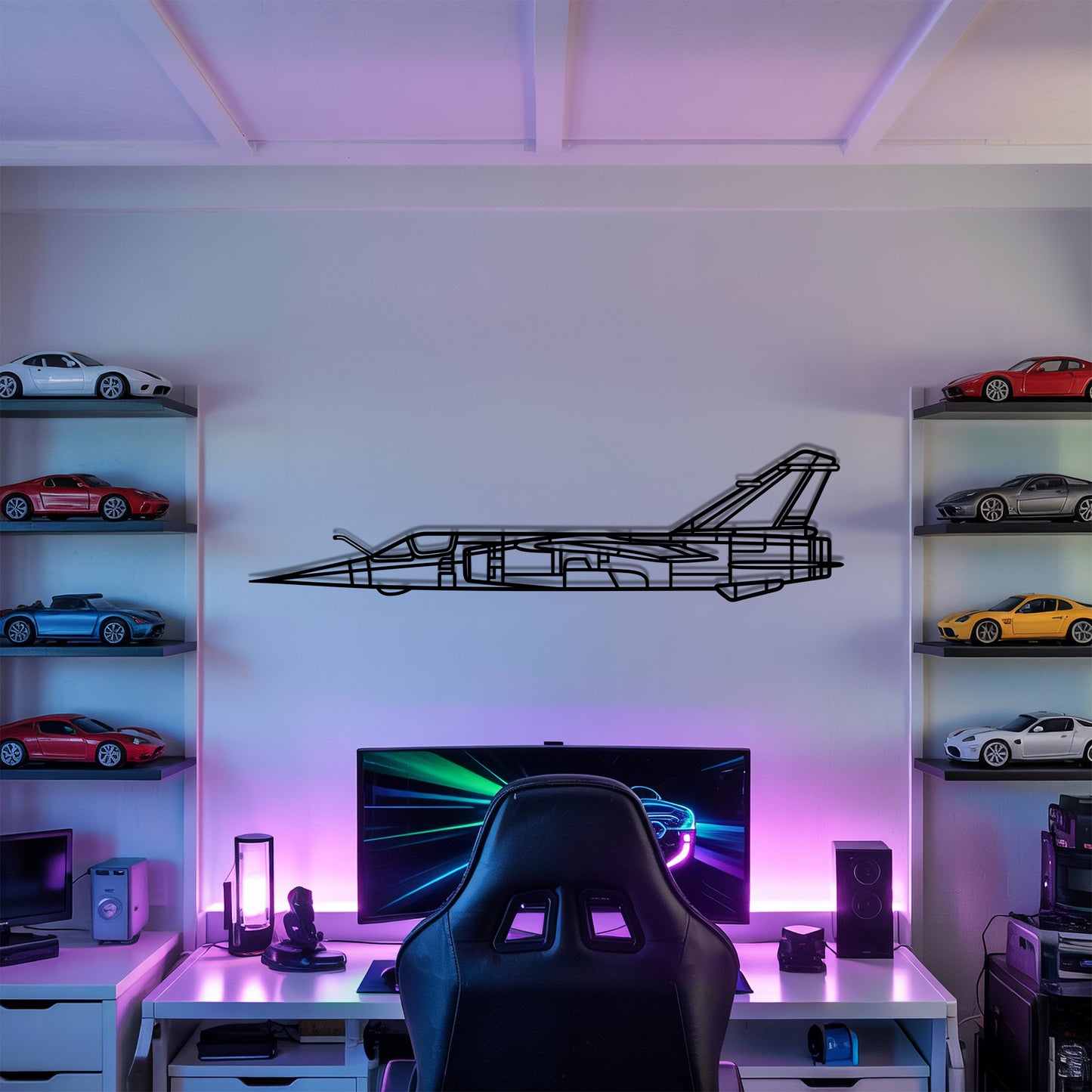 Mirage F1ct - Metal Wall Art