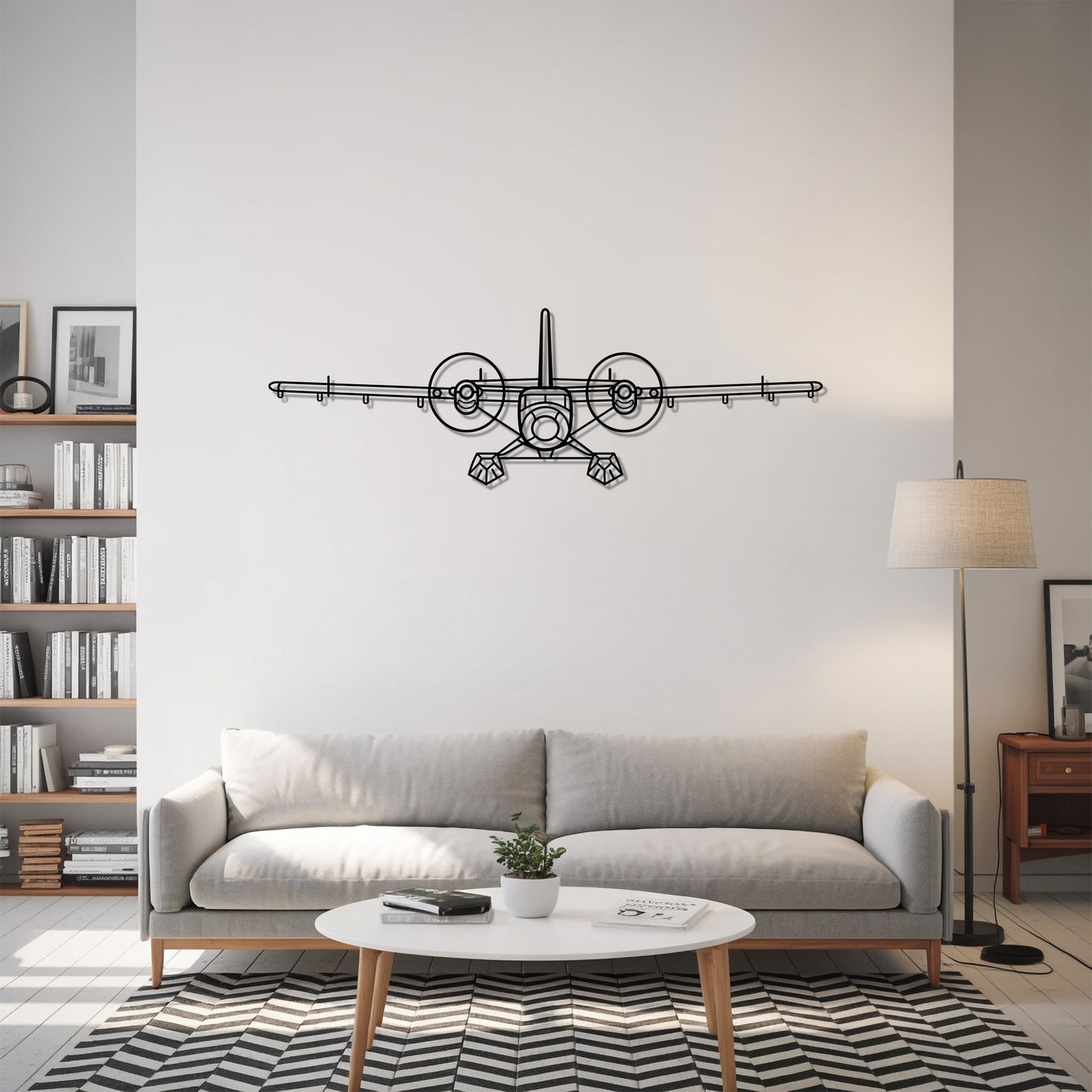 DHC-6 Twin Otter - Metal Wall Art
