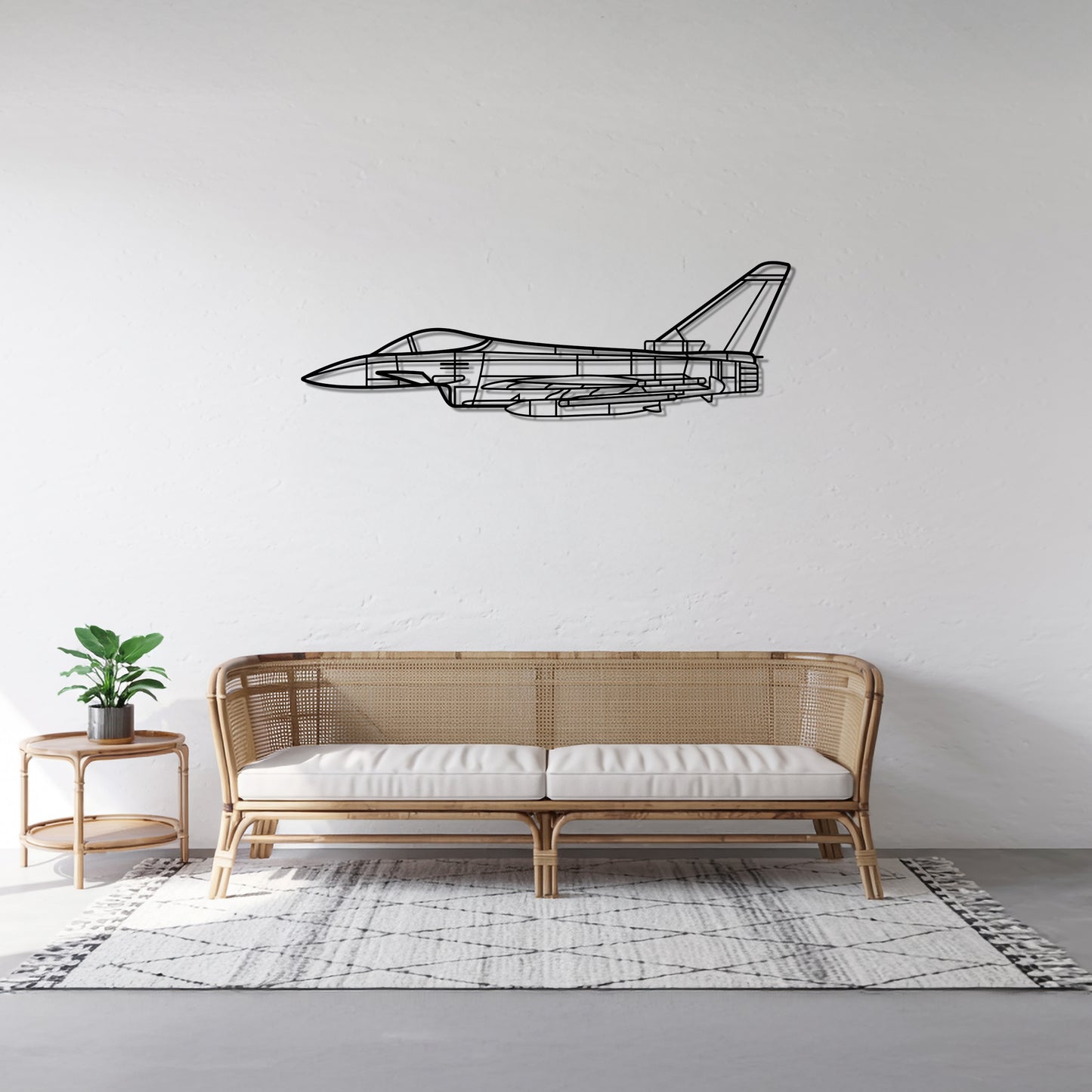 Eurofighter Typhoon - Metal Wall Art
