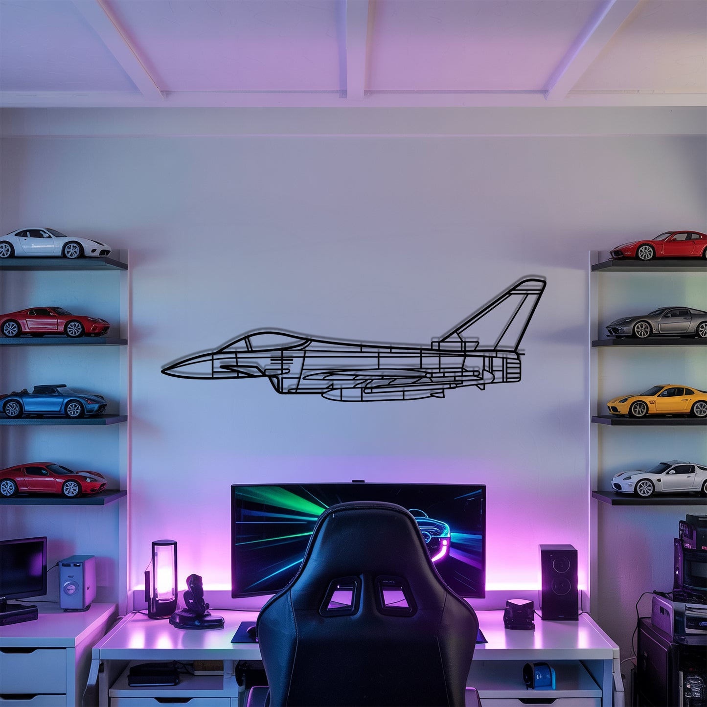 Eurofighter Typhoon - Metal Wall Art