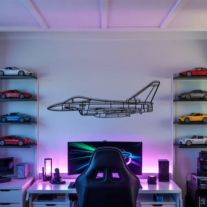 Eurofighter Typhoon - Metal Wall Art