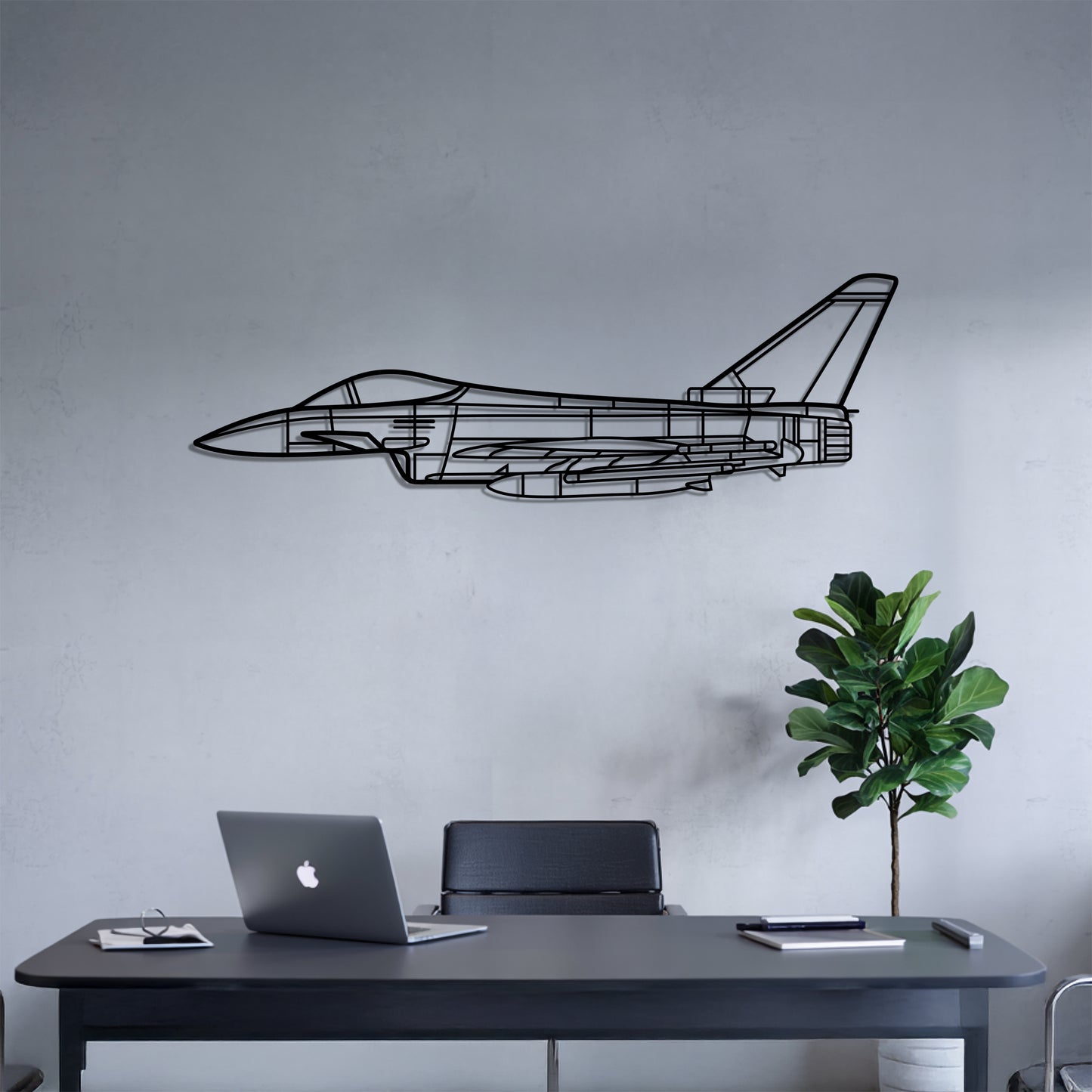 Eurofighter Typhoon - Metal Wall Art