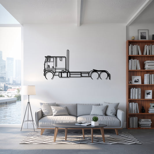 CL 9000 Double Sleeper Long Wheelbase - Metal Wall Art