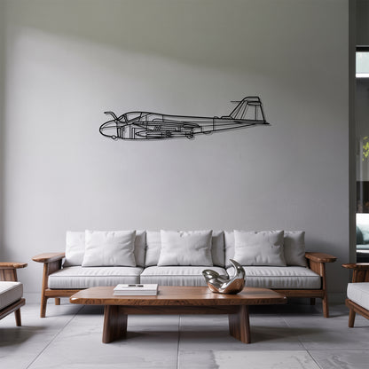 A6 Intruder - Metal Wall Art