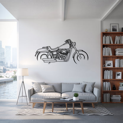 Fat Bob - Metal Wall Art