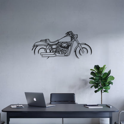 Fat Bob - Metal Wall Art