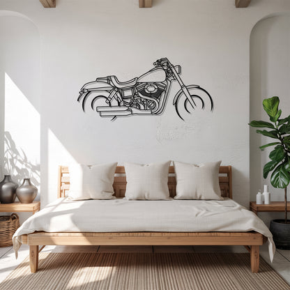 Fat Bob - Metal Wall Art