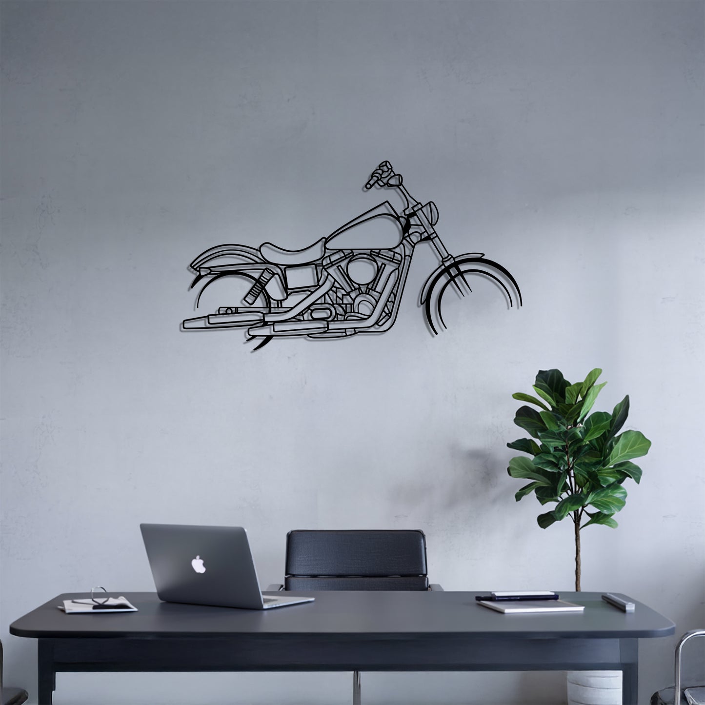 Street Bob - Metal Wall Art