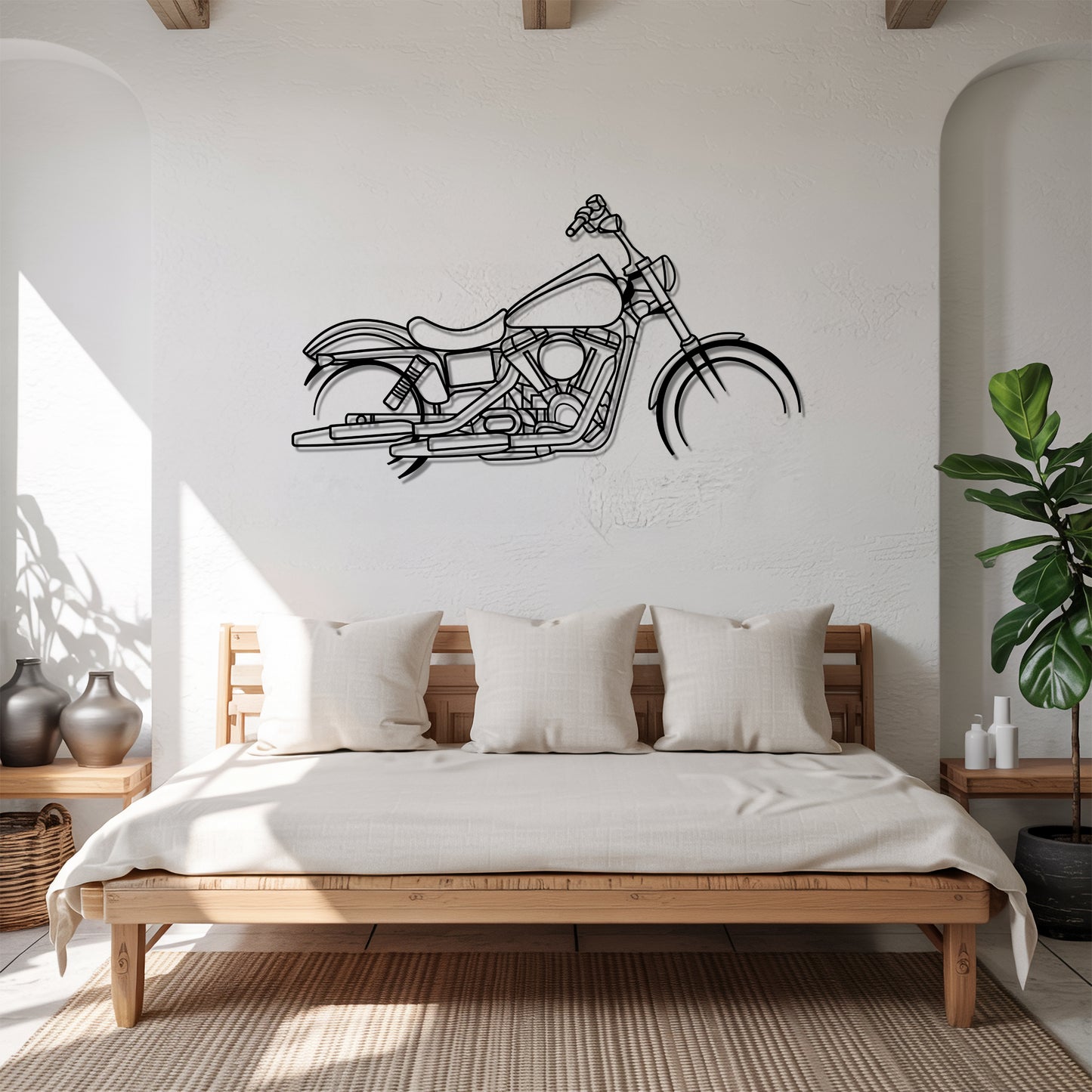 Street Bob - Metal Wall Art