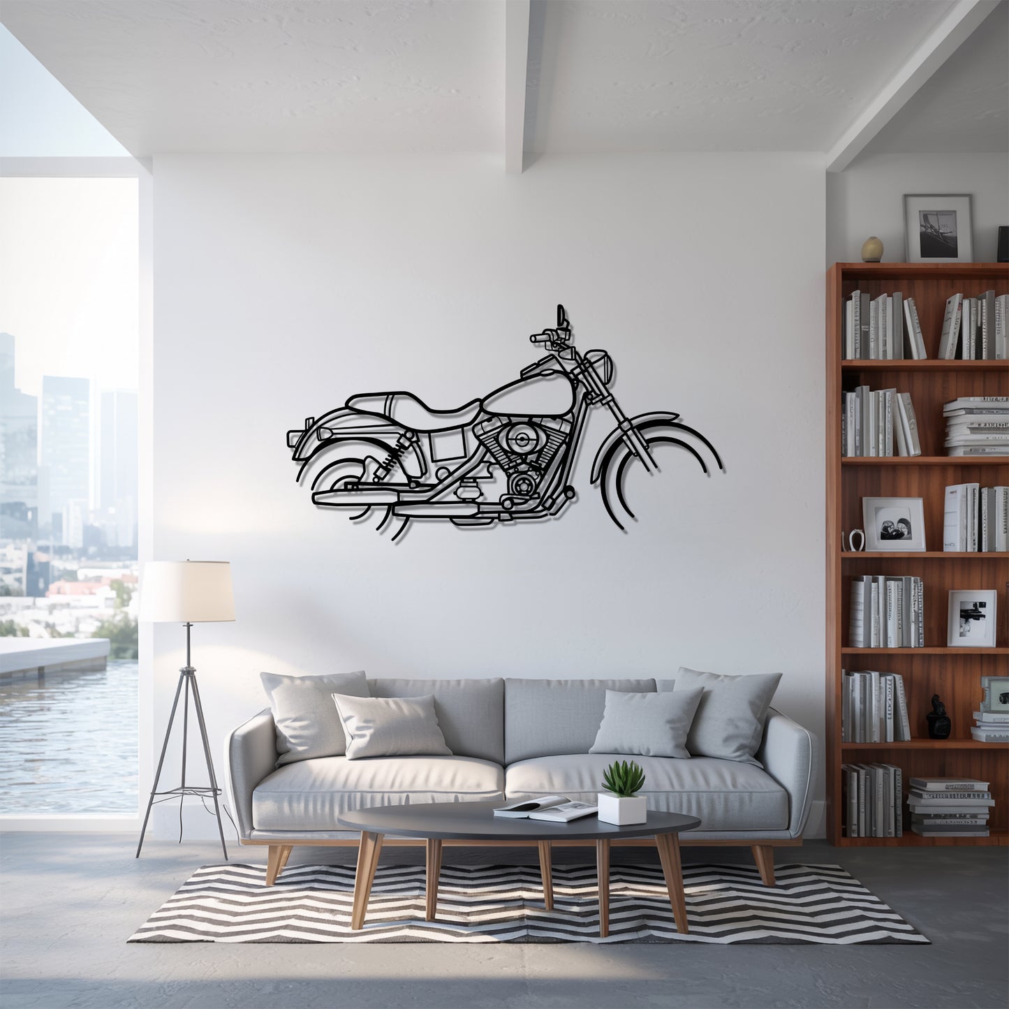 Dyna Low Rider - Metal Wall Art
