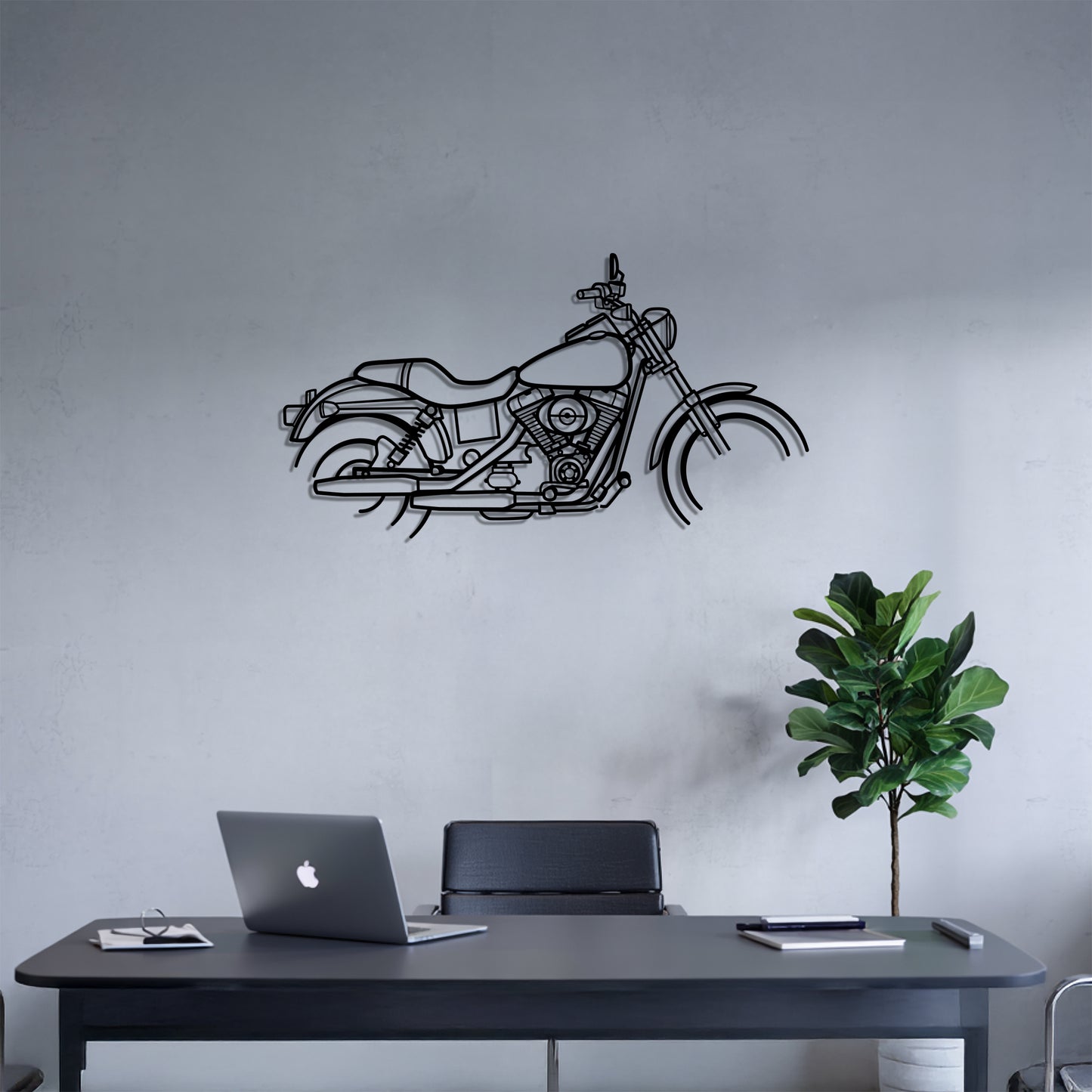 Dyna Low Rider - Metal Wall Art