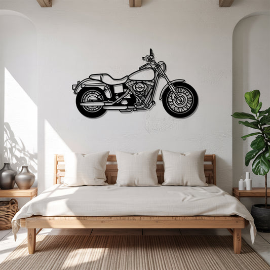 Dyna Low Rider Full - Metal Wall Art