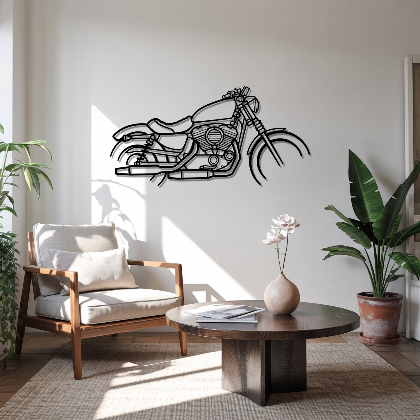 Iron 883 - Metal Wall Art