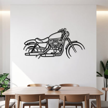 Iron 883 - Metal Wall Art