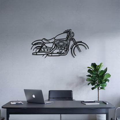 Iron 883 - Metal Wall Art