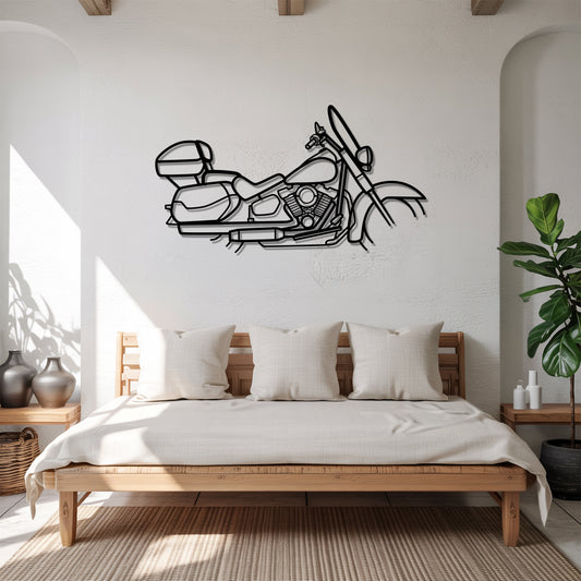 Softail Deluxe - Metal Wall Art