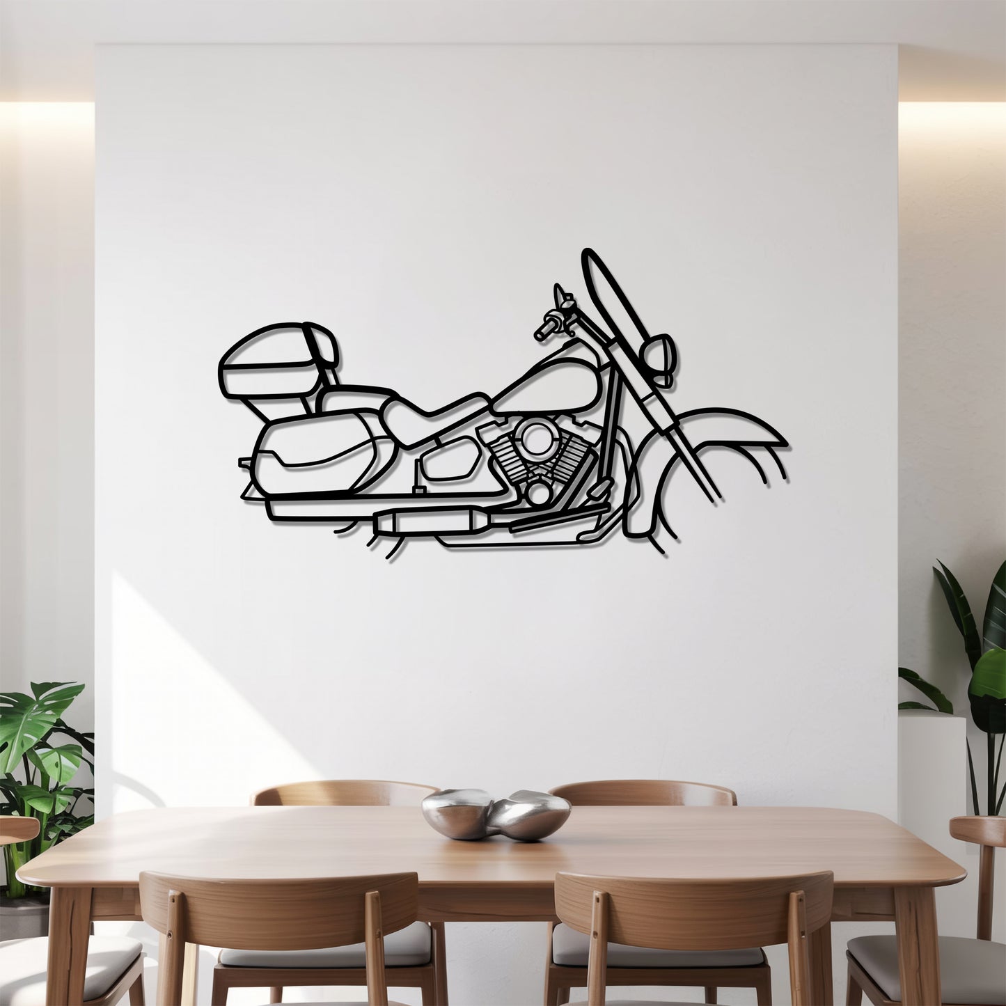 Softail Deluxe - Metal Wall Art