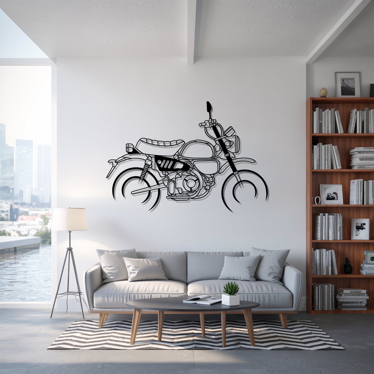 Monkey - Metal Wall Art