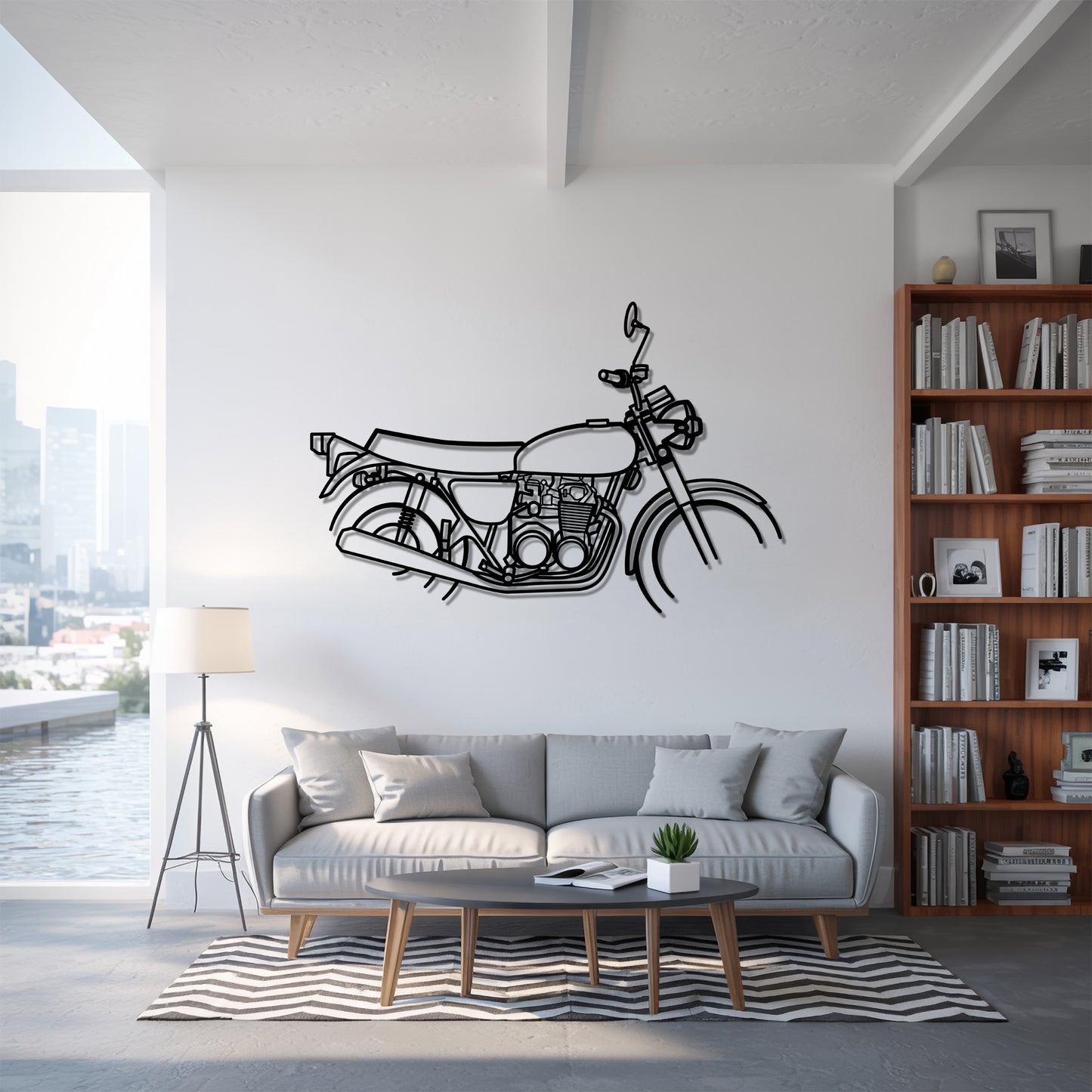 CB500 Four - Metal Wall Art